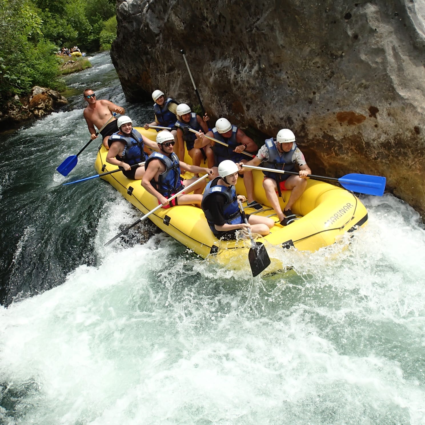 Cetina — rafting & zip line
